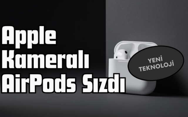 Apple kameralı AirPods konsept görseli