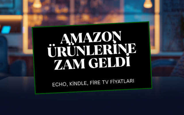 Amazon ürünlerine zam geldi - Echo, Kindle ve Fire TV fiyatları