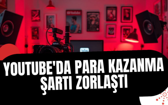 YouTube küçük kanallar para kazanma şartı